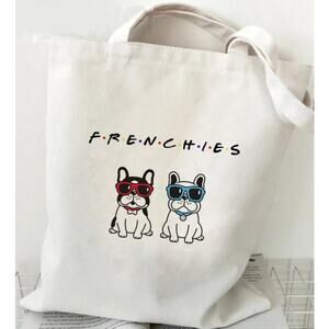 French Bulldog* Friends Style *Tote Bag! New in package*Adorable